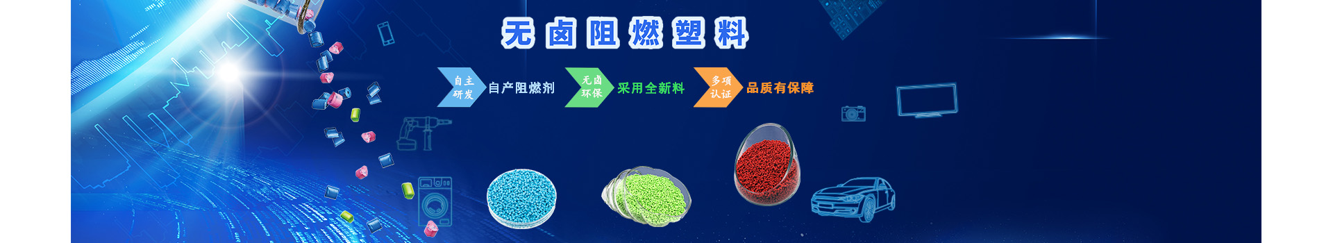 天顺娱乐化学-无卤阻燃PP生产厂家 宣传广告