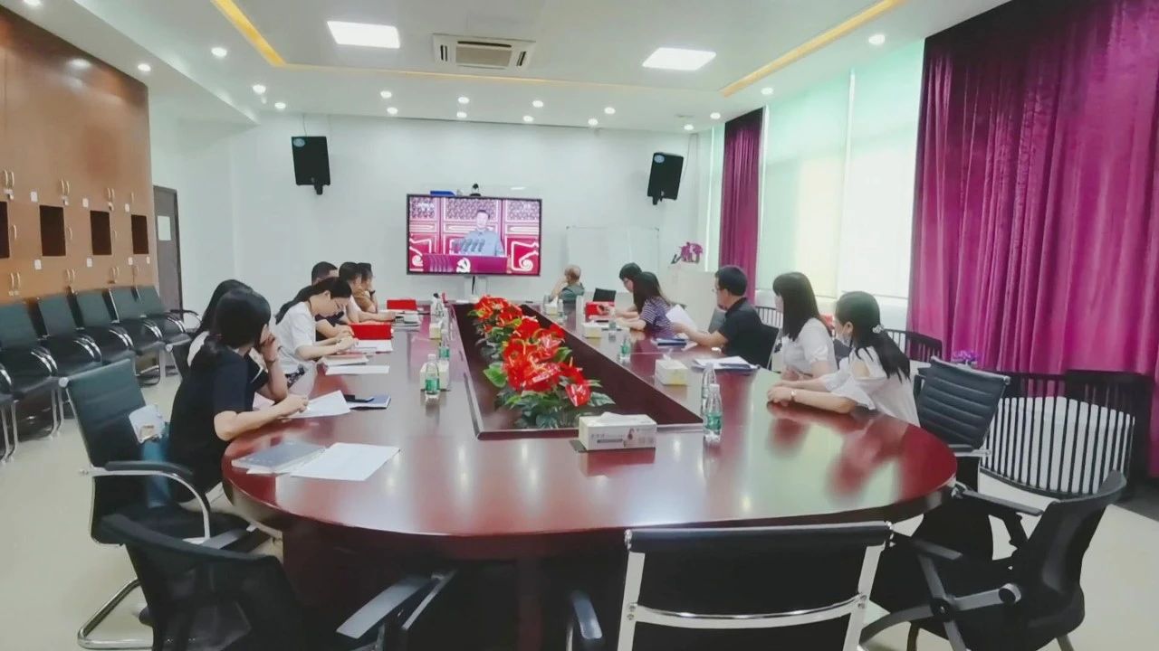 02-天顺娱乐化学党支部党员干部观看庆祝大会